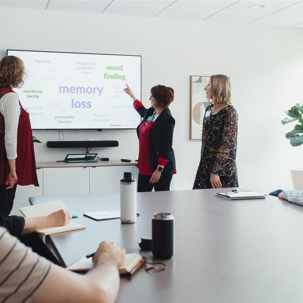 Providing training, respite, resources, and support for professional and at-home caregivers